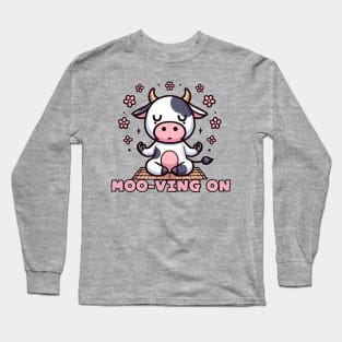 Cow Yoga instructor Long Sleeve T-Shirt